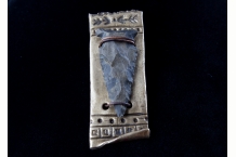 Arrowhead in Bronze Pendant 